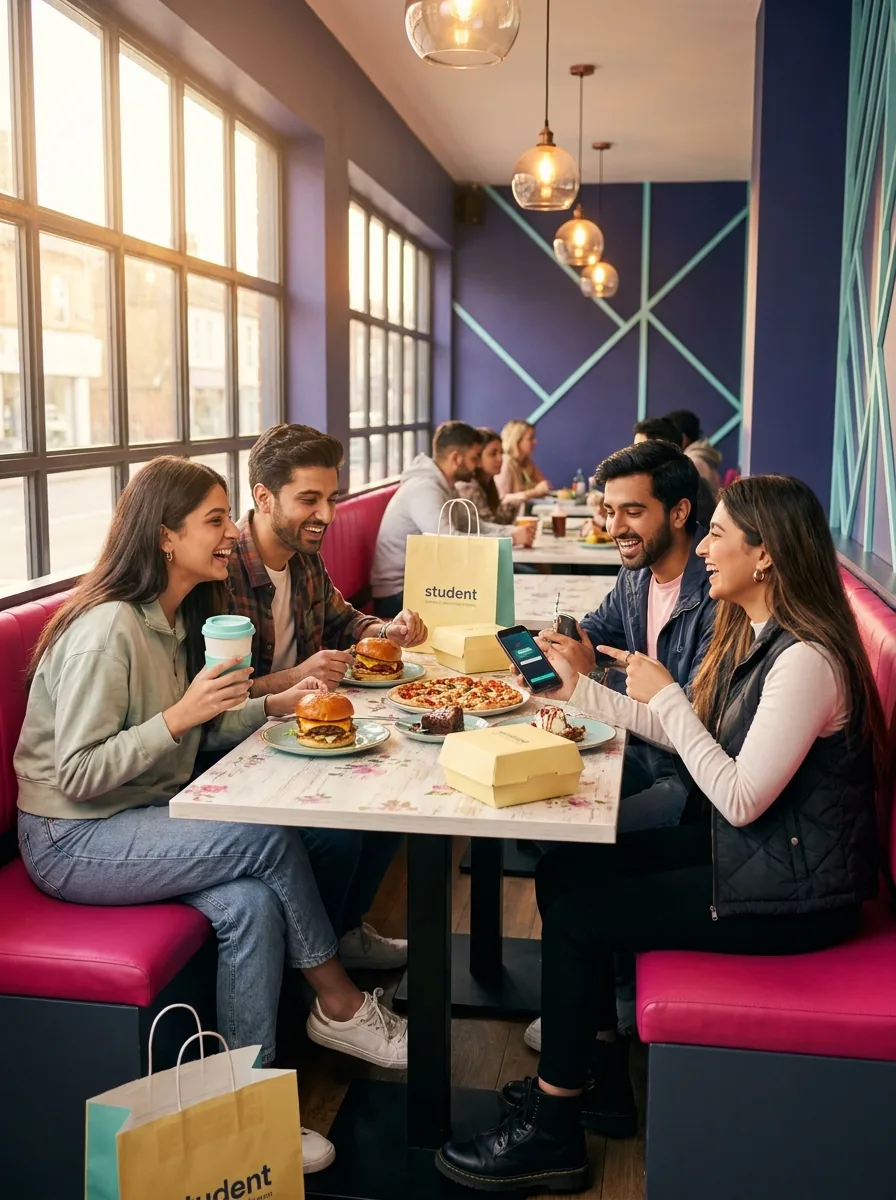 A warm, busy restaurant