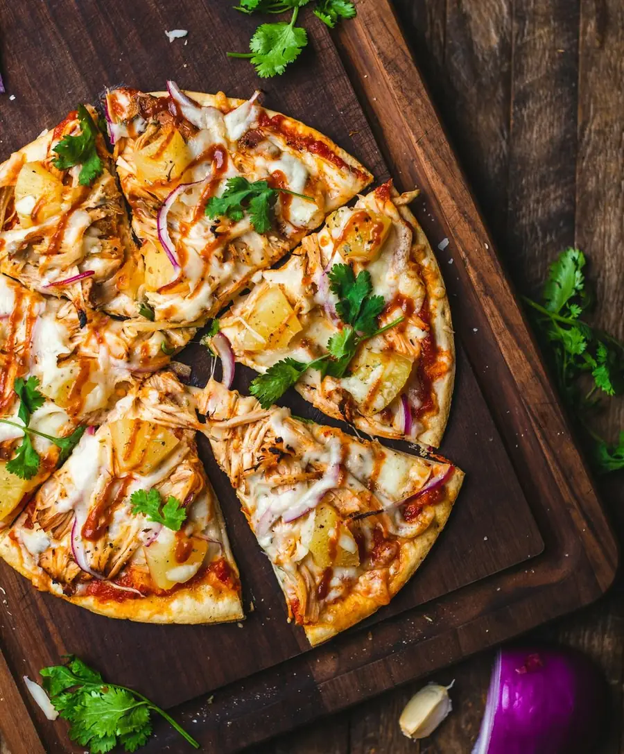 Wood-fired pizza